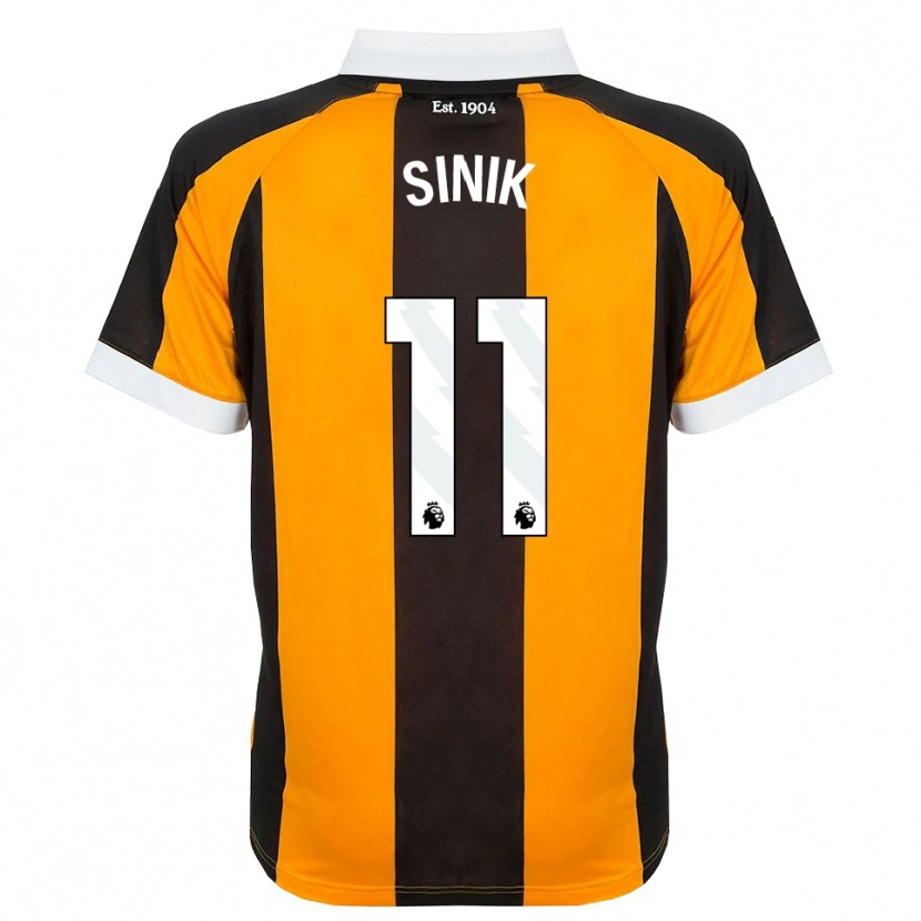 Danxen Women Doğukan Sinik #11 Orange Black White Home Jersey 2026/27 T-Shirt