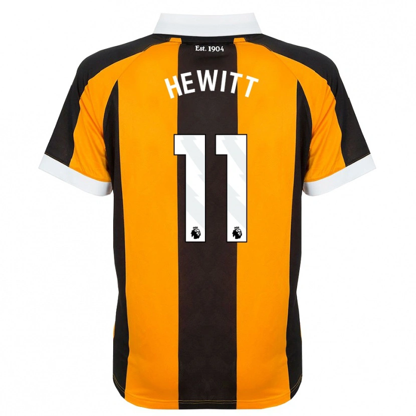 Danxen Women Stan Hewitt #11 Orange Black White Home Jersey 2026/27 T-Shirt