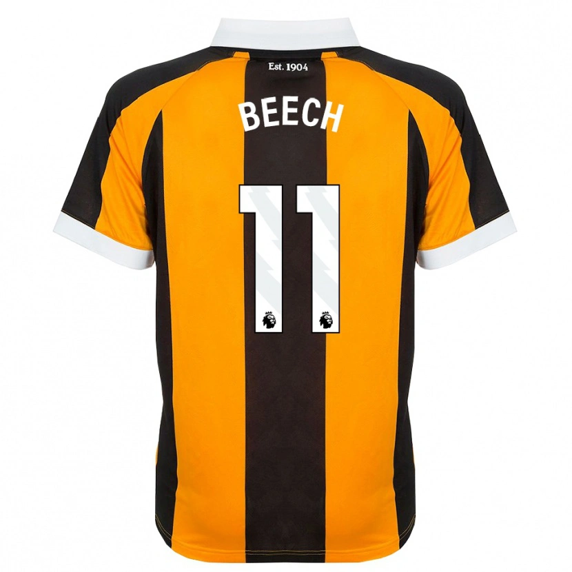 Danxen Women Rebecca Beech #11 Orange Black White Home Jersey 2026/27 T-Shirt