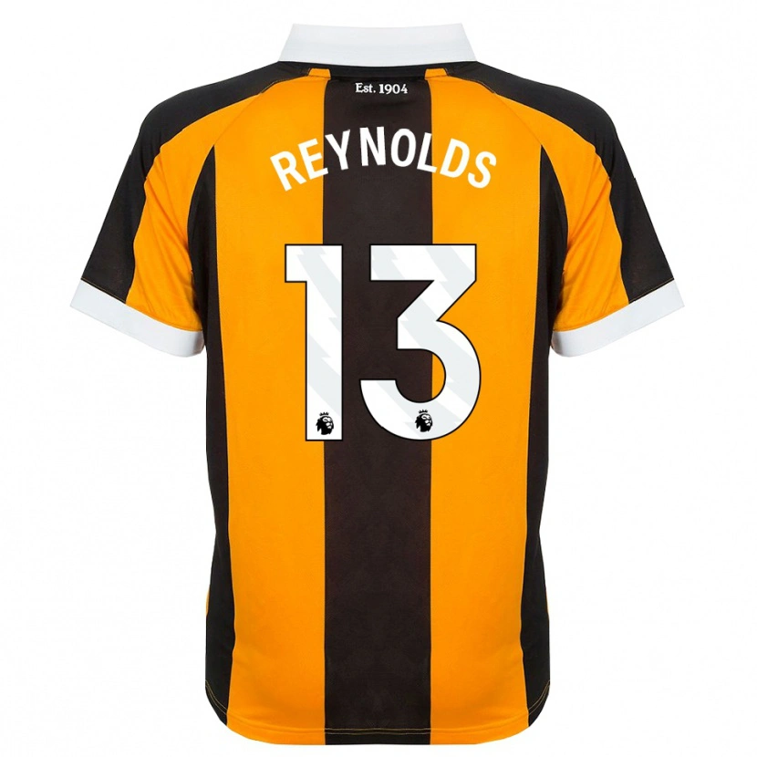 Danxen Women Kerr Reynolds #13 Orange Black White Home Jersey 2026/27 T-Shirt