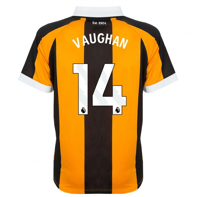 Danxen Women Harry Vaughan #14 Orange Black White Home Jersey 2026/27 T-Shirt
