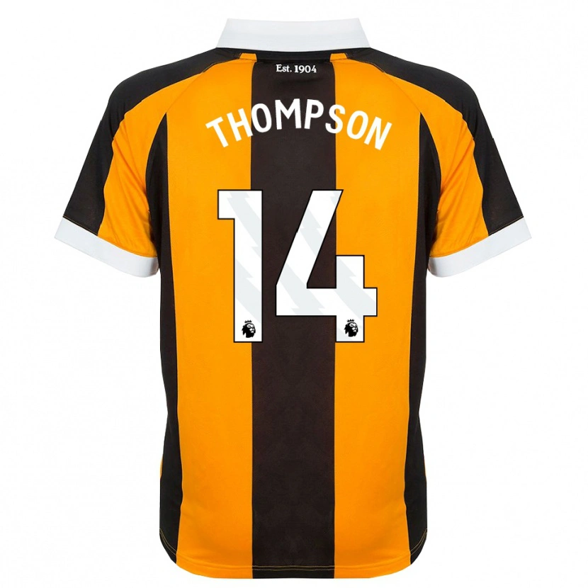 Danxen Women Katie Thompson #14 Orange Black White Home Jersey 2026/27 T-Shirt