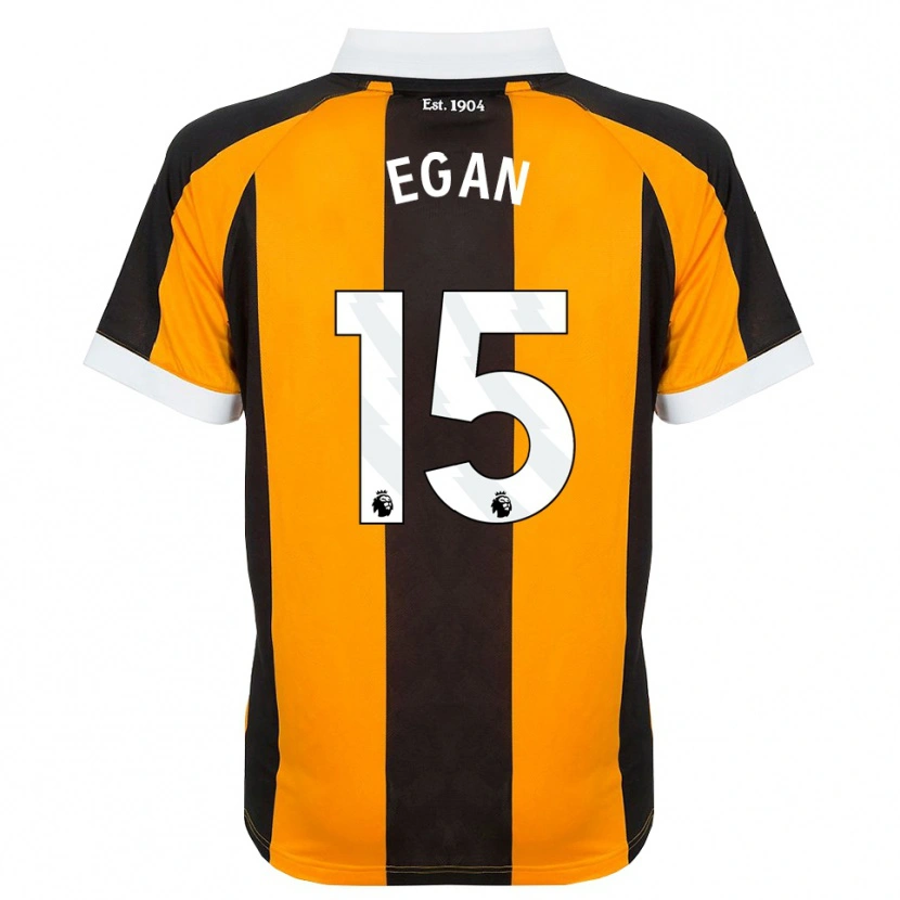 Danxen Women John Egan #15 Orange Black White Home Jersey 2026/27 T-Shirt