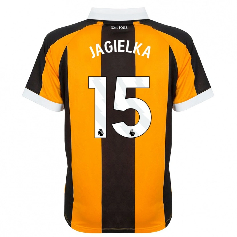 Danxen Women Zac Jagielka #15 Orange Black White Home Jersey 2026/27 T-Shirt