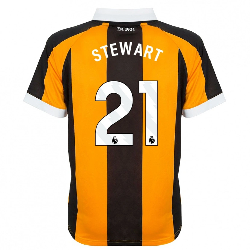 Danxen Women Alice Stewart #21 Orange Black White Home Jersey 2026/27 T-Shirt
