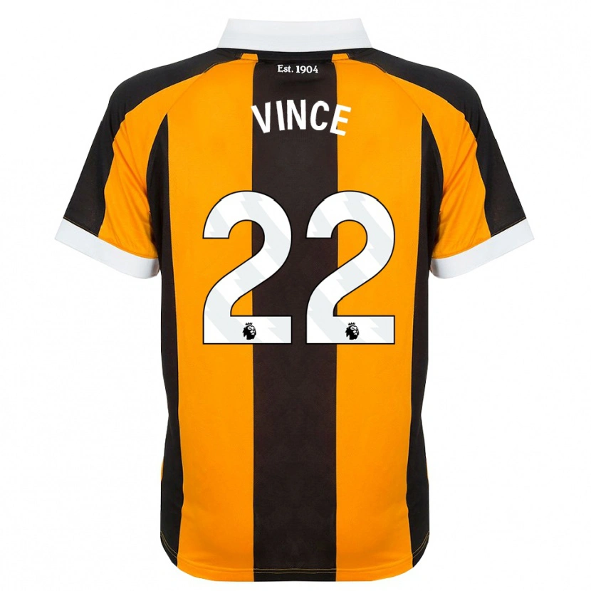 Danxen Women Anna Vince #22 Orange Black White Home Jersey 2026/27 T-Shirt