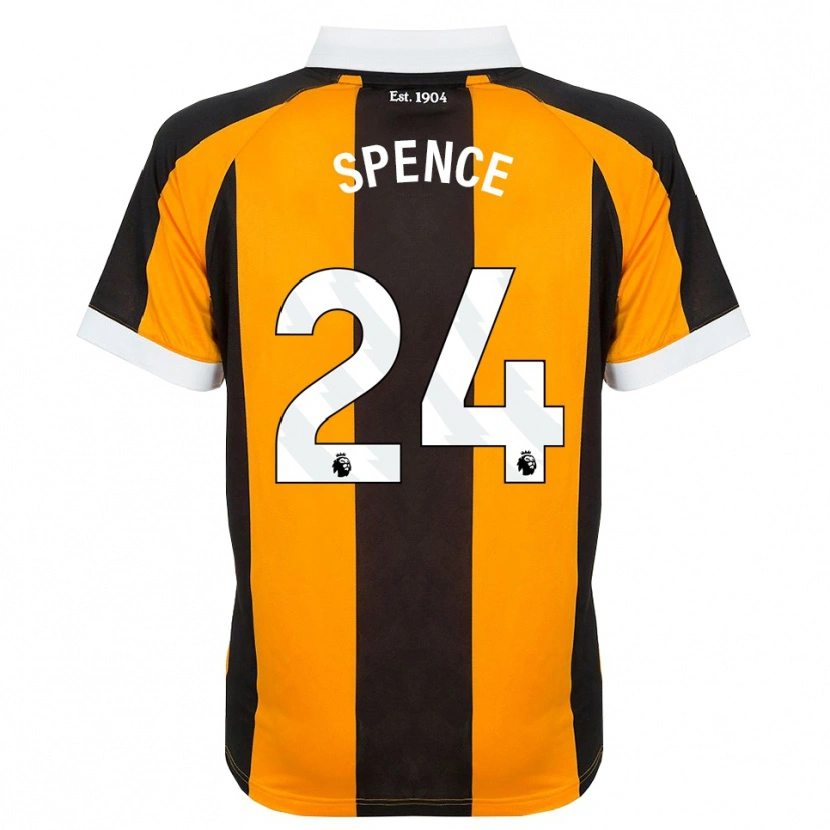 Danxen Women Emily Spence #24 Orange Black White Home Jersey 2026/27 T-Shirt