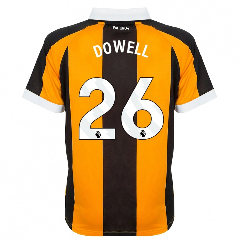 Danxen Women Kieran Dowell #26 Orange Black White Home Jersey 2026/27 T-Shirt