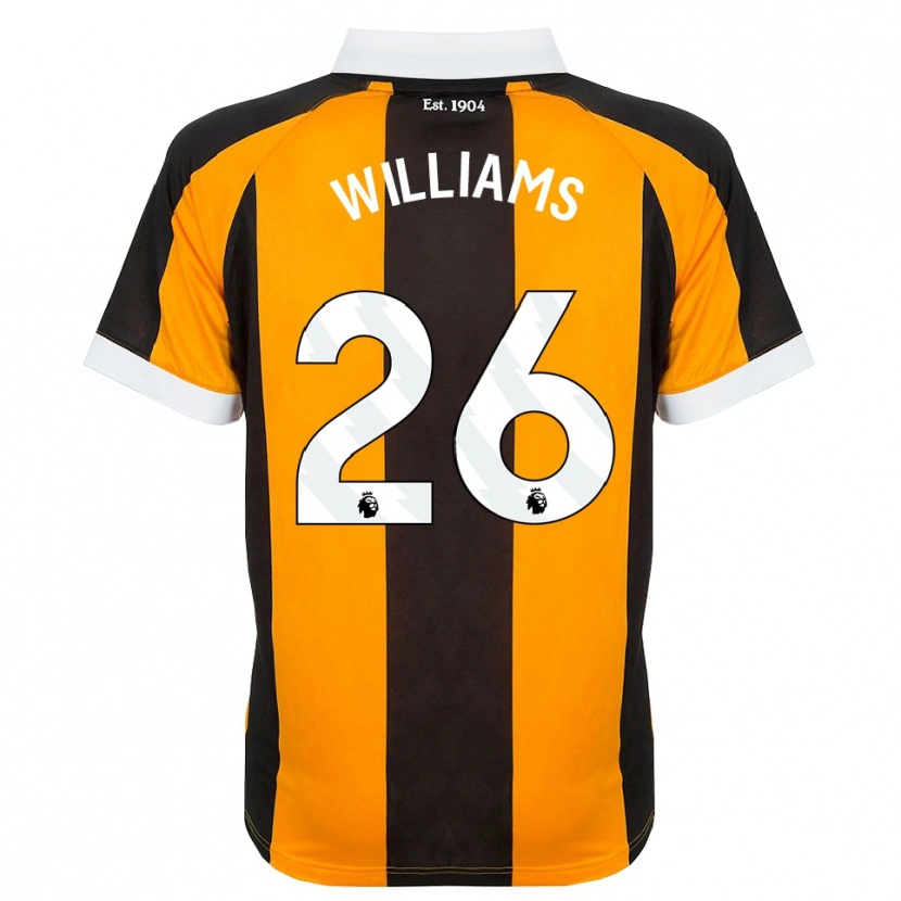 Danxen Women Annabel Williams #26 Orange Black White Home Jersey 2026/27 T-Shirt