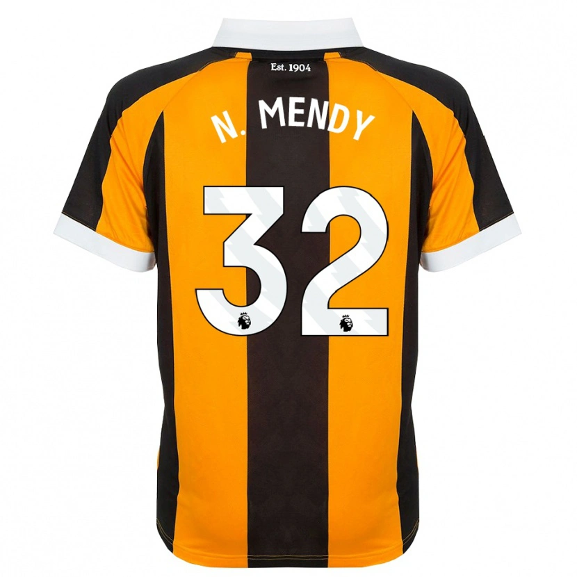 Danxen Women Nobel Mendy #32 Orange Black White Home Jersey 2026/27 T-Shirt