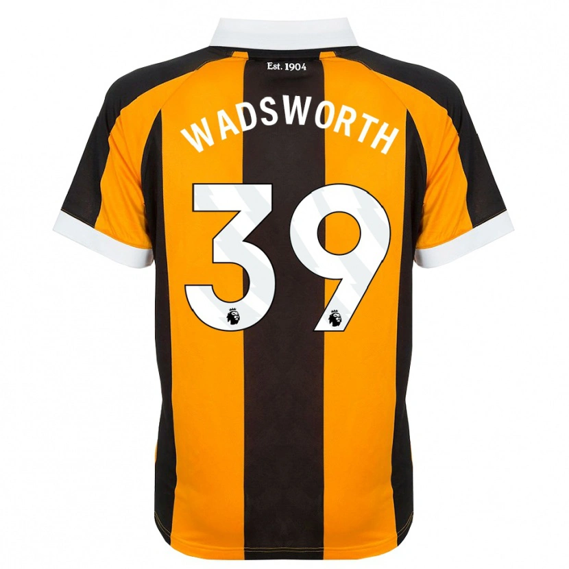 Danxen Women Noah Wadsworth #39 Orange Black White Home Jersey 2026/27 T-Shirt