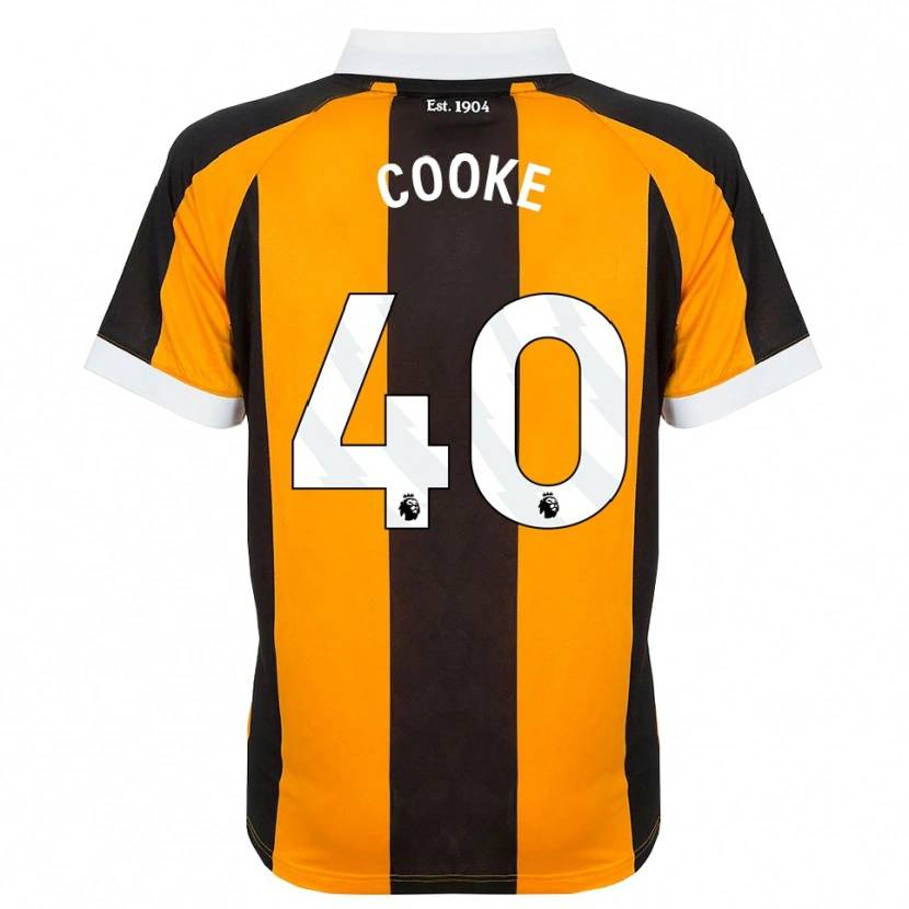 Danxen Women Megan Cooke #40 Orange Black White Home Jersey 2026/27 T-Shirt