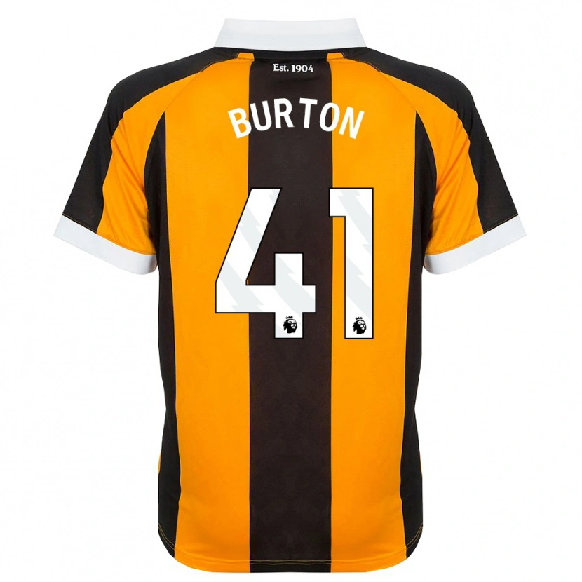 Danxen Women Jess Burton #41 Orange Black White Home Jersey 2026/27 T-Shirt