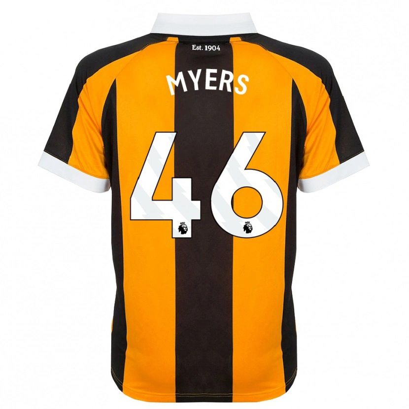 Danxen Women Zane Myers #46 Orange Black White Home Jersey 2026/27 T-Shirt
