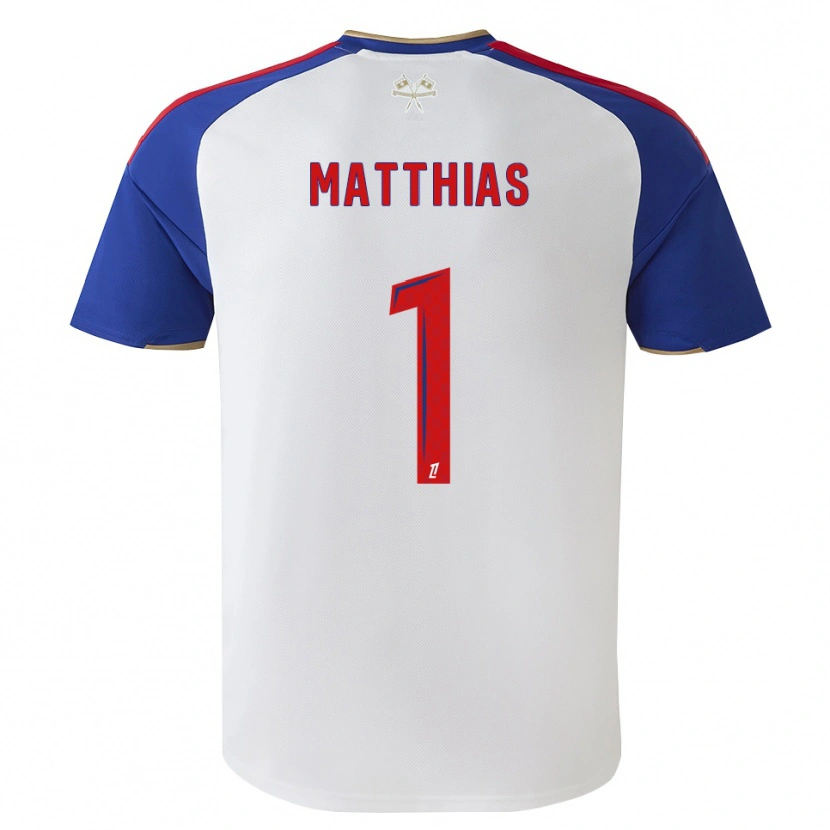 Danxen Women Matthias Da Silva #1 Royalblue Red White Home Jersey 2026/27 T-Shirt