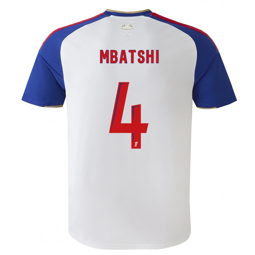 Danxen Women Prince Mbatshi Mukuba #4 Royalblue Red White Home Jersey 2026/27 T-Shirt