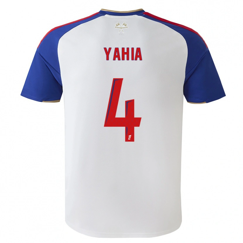 Danxen Women Kelyan Yahia #4 Royalblue Red White Home Jersey 2026/27 T-Shirt