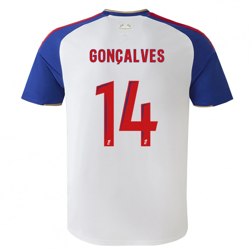 Danxen Women Tiago Gonçalves #14 Royalblue Red White Home Jersey 2026/27 T-Shirt