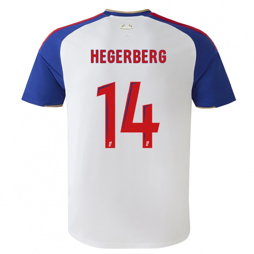 Danxen Women Ada Hegerberg #14 Royalblue Red White Home Jersey 2026/27 T-Shirt