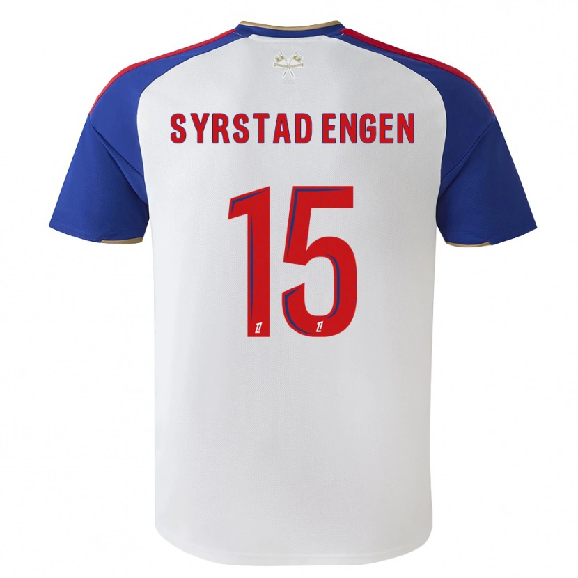 Danxen Women Ingrid Syrstad Engen #15 Royalblue Red White Home Jersey 2026/27 T-Shirt