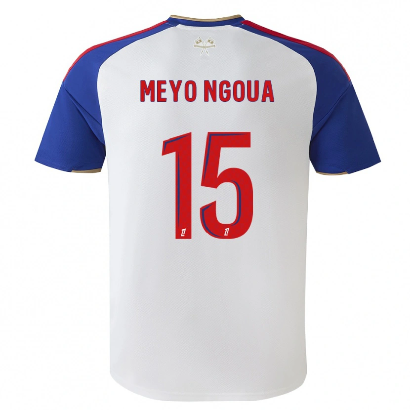 Danxen Women Bryan Meyo Ngoua #15 Royalblue Red White Home Jersey 2026/27 T-Shirt
