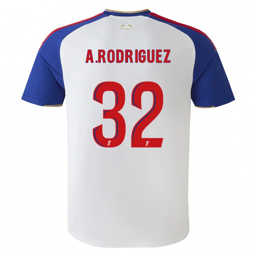 Danxen Women Alejandro Gomes Rodríguez #32 Royalblue Red White Home Jersey 2026/27 T-Shirt