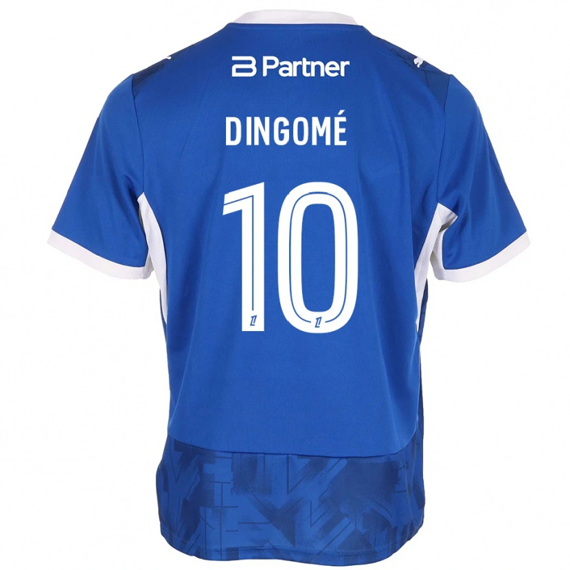 Danxen Women Tristan Dingomé #10 Mediumblue White Home Jersey 2026/27 T-Shirt