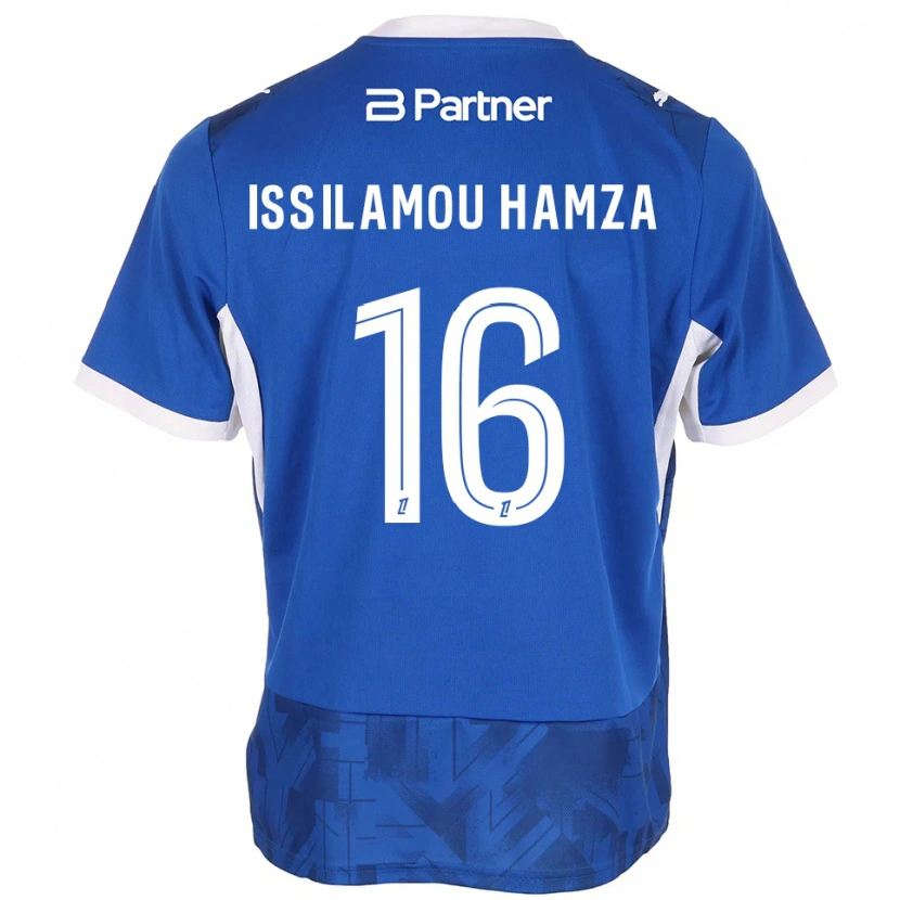 Danxen Women Fayyad Issilamou Hamza #16 Mediumblue White Home Jersey 2026/27 T-Shirt