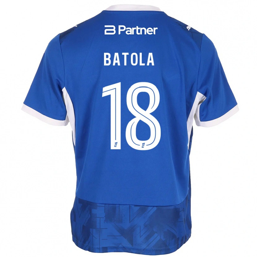 Danxen Women Christ Batola #18 Mediumblue White Home Jersey 2026/27 T-Shirt