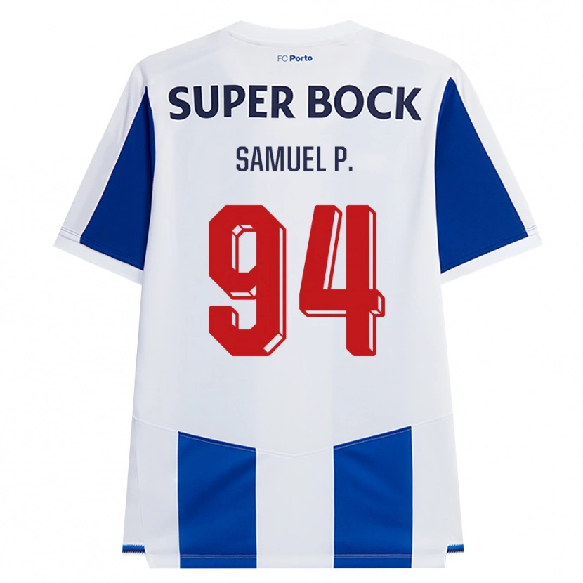 Danxen Women Samuel #94 Blue White Red Home Jersey 2026/27 T-Shirt
