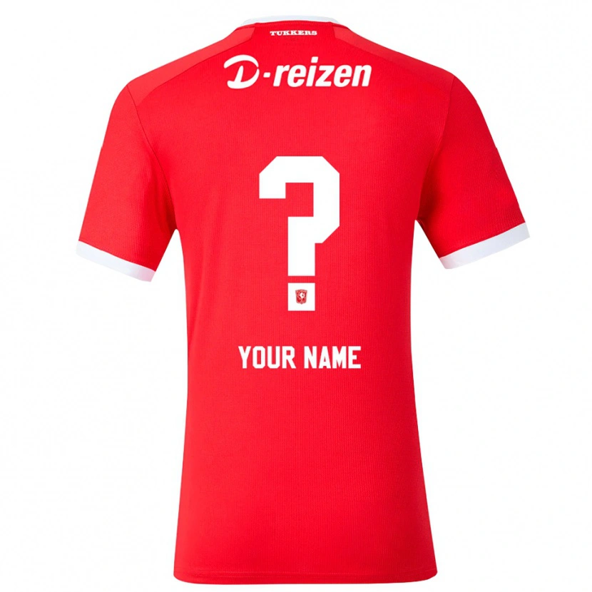 Danxen Women Your Name #0 Red White Home Jersey 2026/27 T-Shirt
