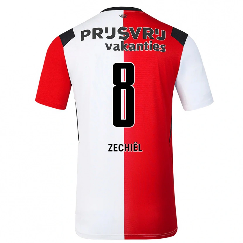 Danxen Women Gjivai Zechiël #8 Red White Black Home Jersey 2026/27 T-Shirt