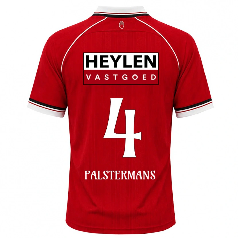 Danxen Women Jasper Palstermans #4 Red White Black Home Jersey 2026/27 T-Shirt