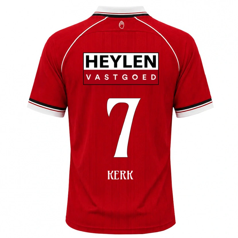 Danxen Women Gyrano Kerk #7 Red White Black Home Jersey 2026/27 T-Shirt