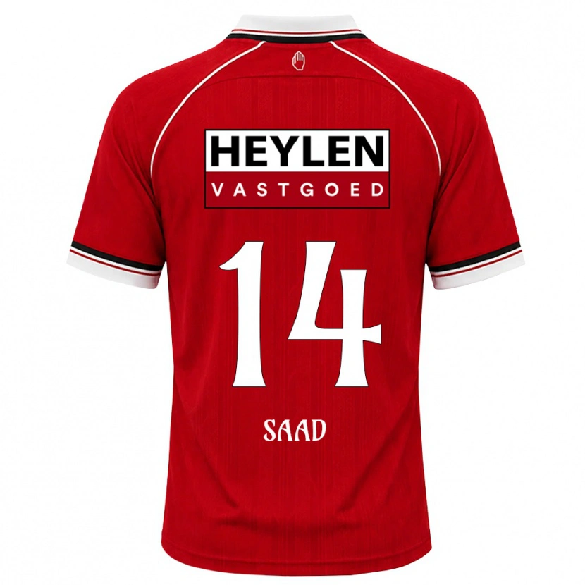 Danxen Women Jabir Saad #14 Red White Black Home Jersey 2026/27 T-Shirt