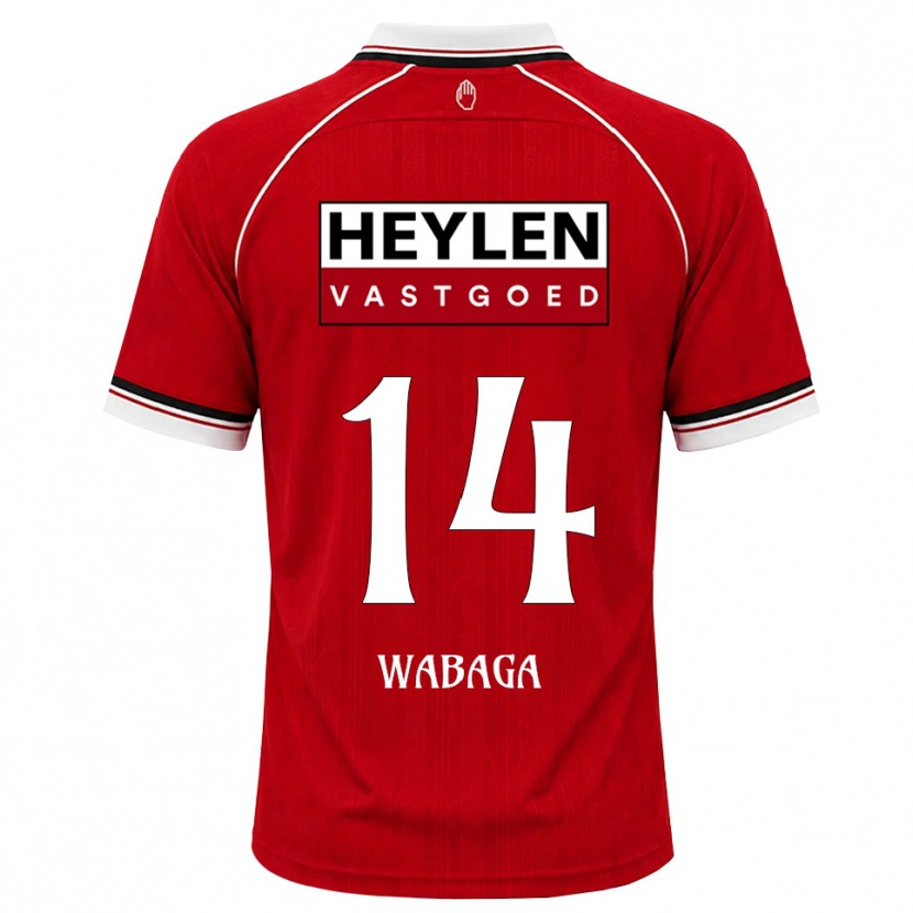 Danxen Women Vincent-Gilbert Wabaga #14 Red White Black Home Jersey 2026/27 T-Shirt