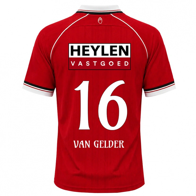 Danxen Women Louie Van Gelder #16 Red White Black Home Jersey 2026/27 T-Shirt