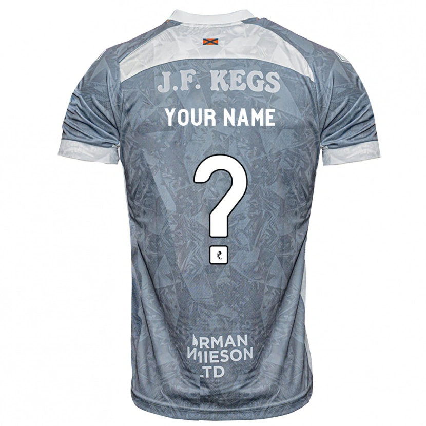 Danxen Women Your Name #0 Lightslate Gray Away Jersey 2026/27 T-Shirt
