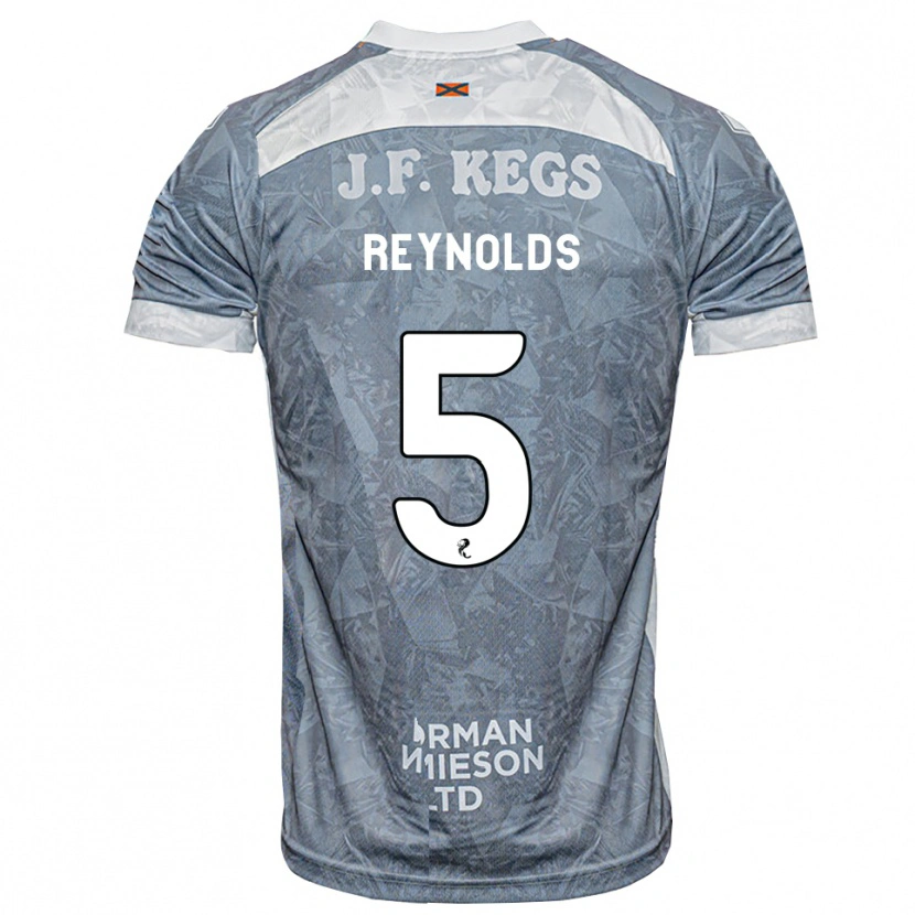 Danxen Women Nairn Reynolds #5 Lightslate Gray Away Jersey 2026/27 T-Shirt