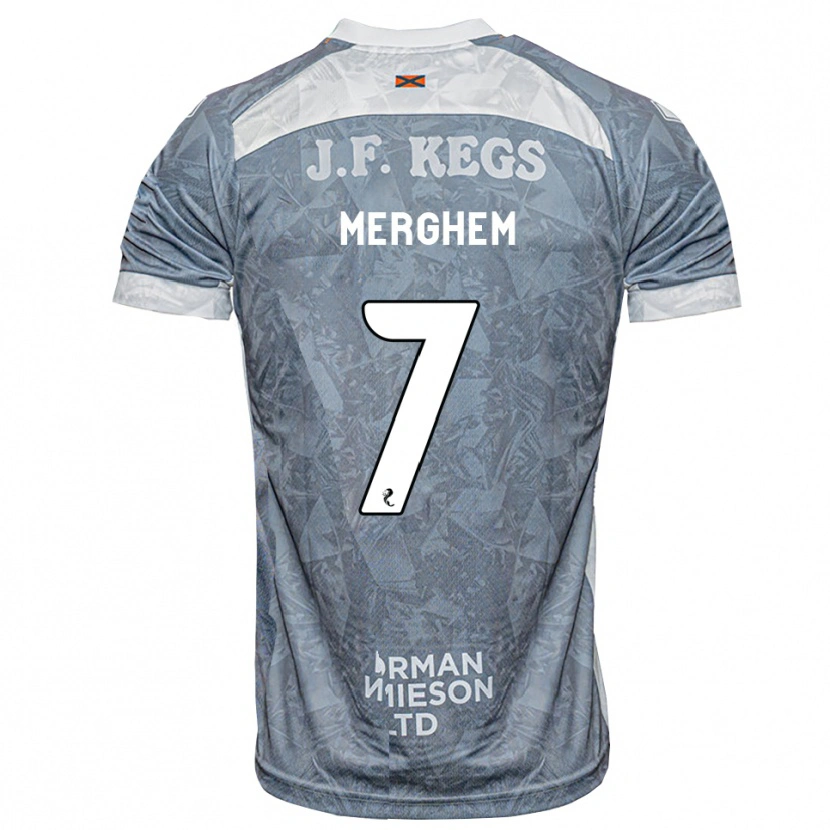 Danxen Women Mehdi Merghem #7 Lightslate Gray Away Jersey 2026/27 T-Shirt