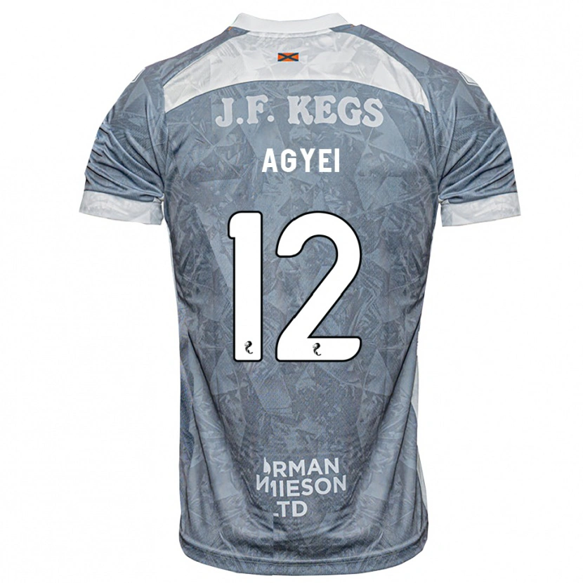 Danxen Women Emmanuel Agyei #12 Lightslate Gray Away Jersey 2026/27 T-Shirt