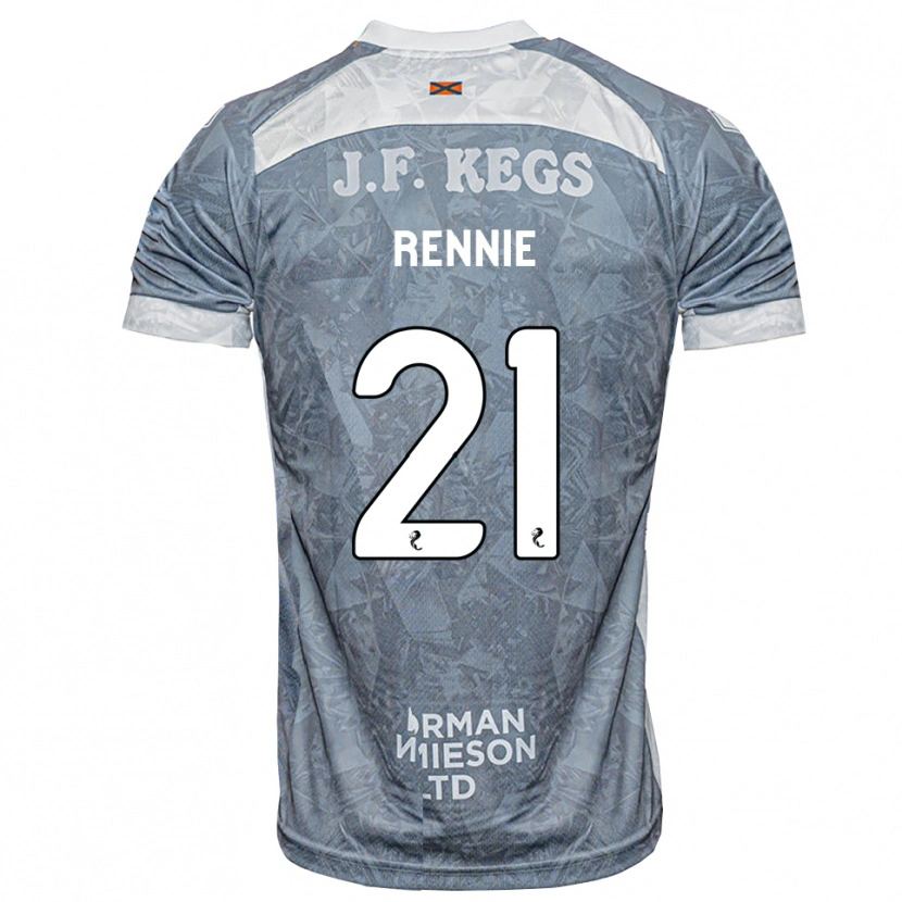 Danxen Women Beth Rennie #21 Lightslate Gray Away Jersey 2026/27 T-Shirt