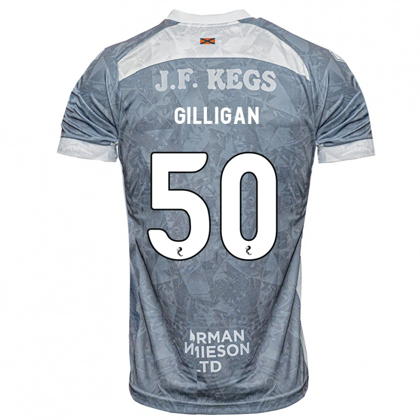 Danxen Women Keir Gilligan #50 Lightslate Gray Away Jersey 2026/27 T-Shirt