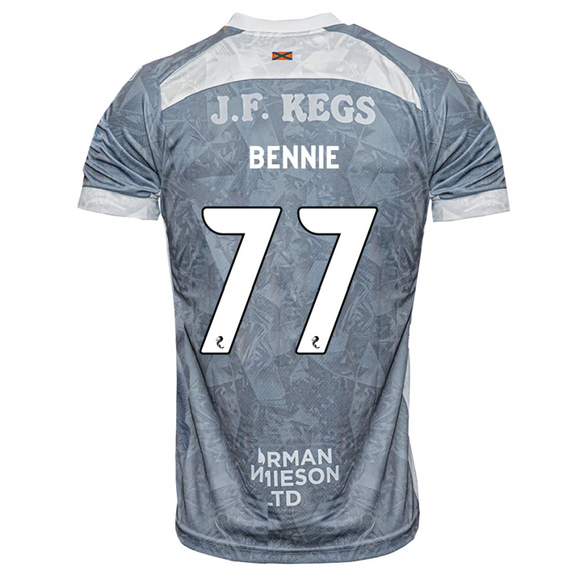 Danxen Women Daniel Bennie #77 Lightslate Gray Away Jersey 2026/27 T-Shirt