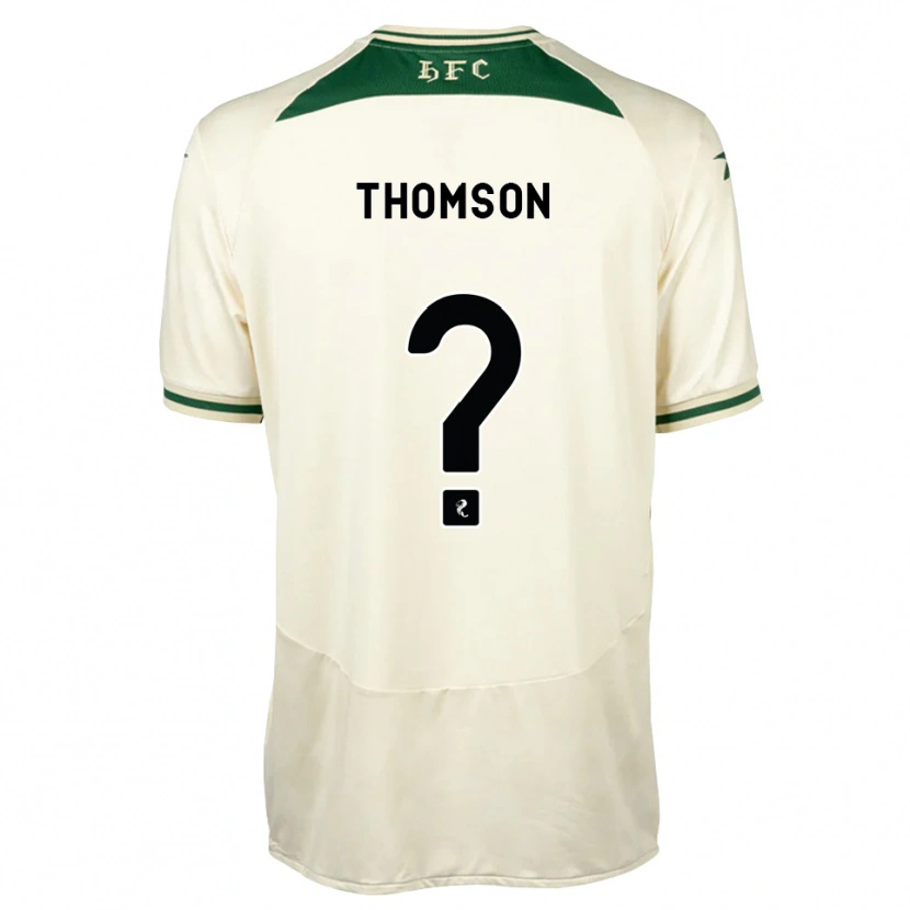 Danxen Women Jackson Thomson #0 White Forest Green Away Jersey 2026/27 T-Shirt