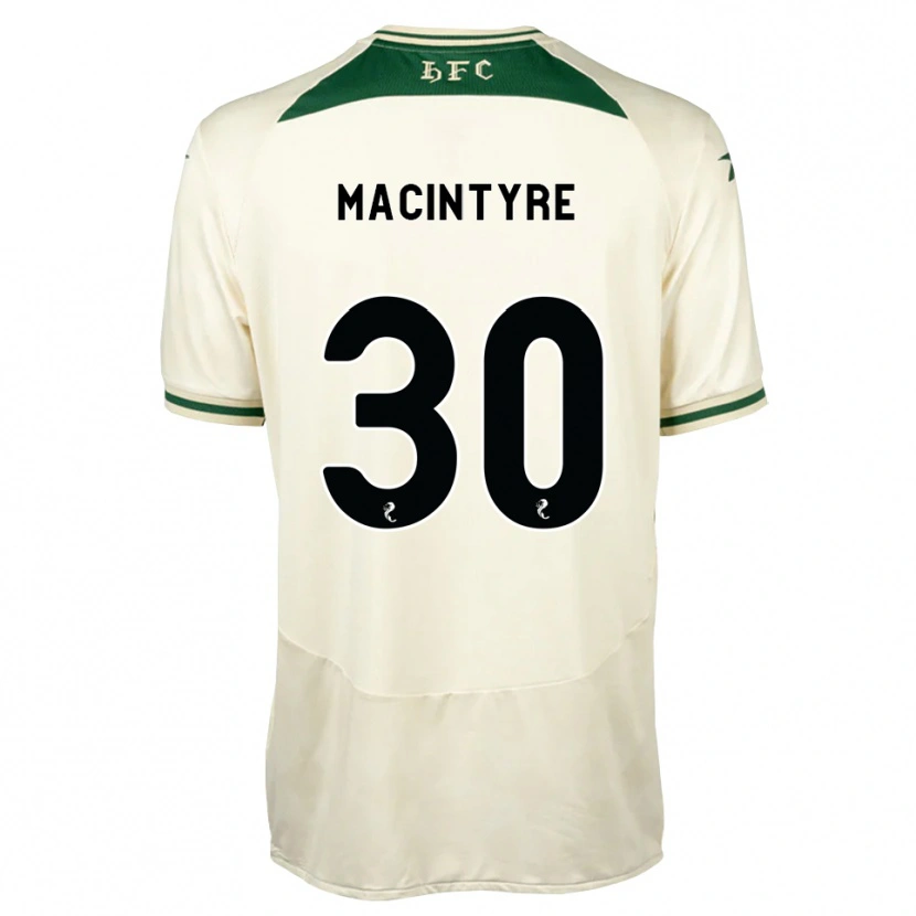 Danxen Women Jacob Macintyre #30 White Forest Green Away Jersey 2026/27 T-Shirt