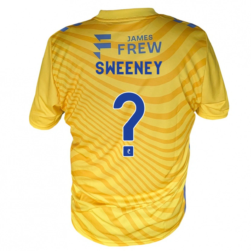Danxen Women Connor Sweeney #0 Royalblue Yellow Away Jersey 2026/27 T-Shirt
