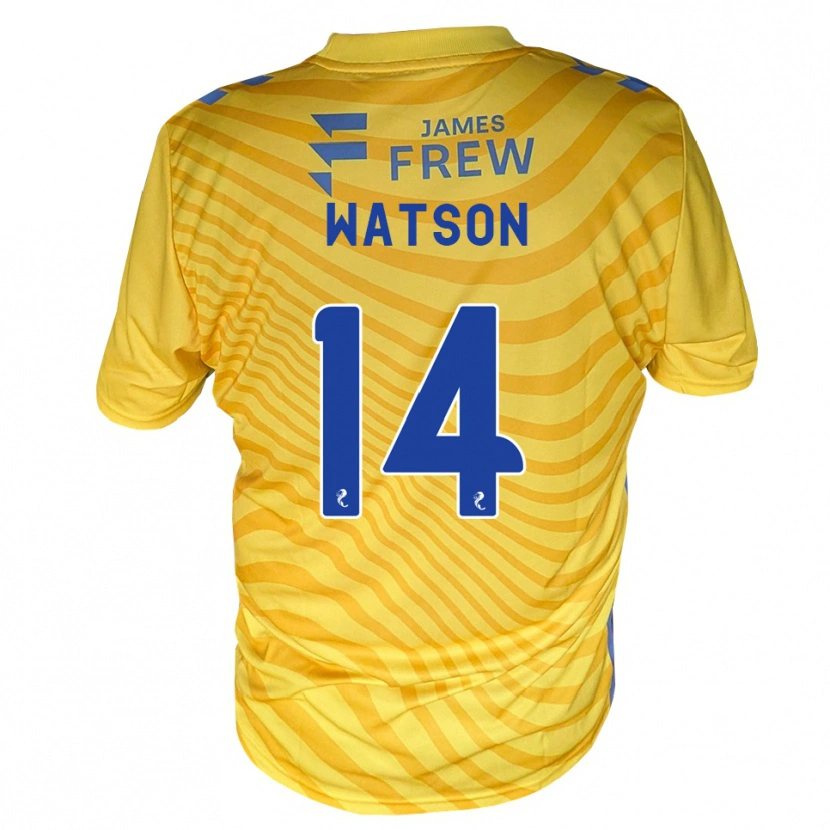 Danxen Women Craig Watson #14 Royalblue Yellow Away Jersey 2026/27 T-Shirt