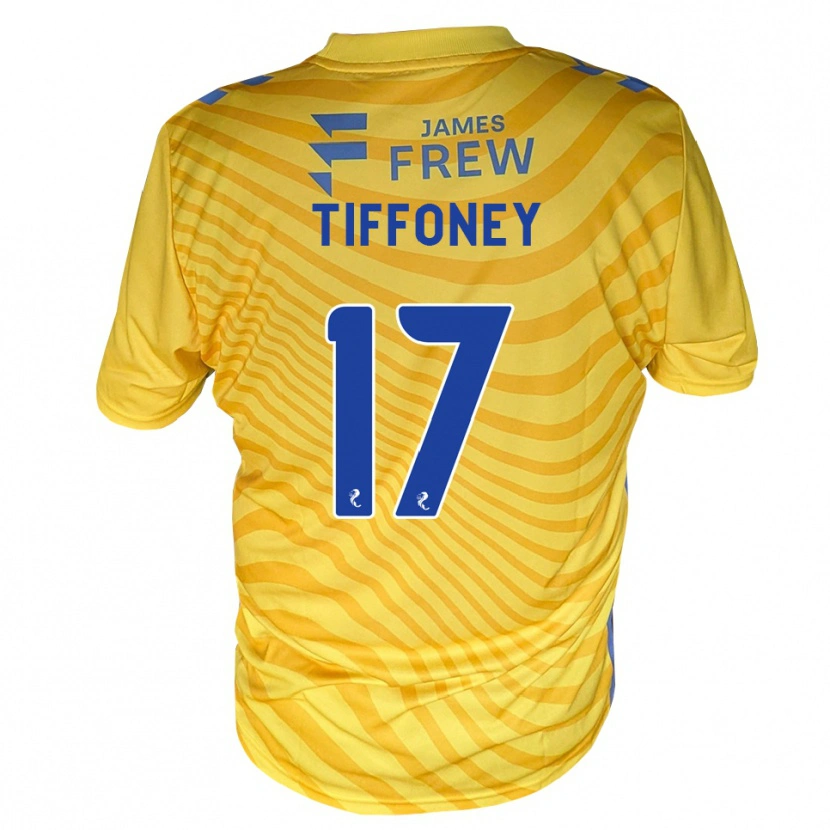 Danxen Women Scott Tiffoney #17 Royalblue Yellow Away Jersey 2026/27 T-Shirt