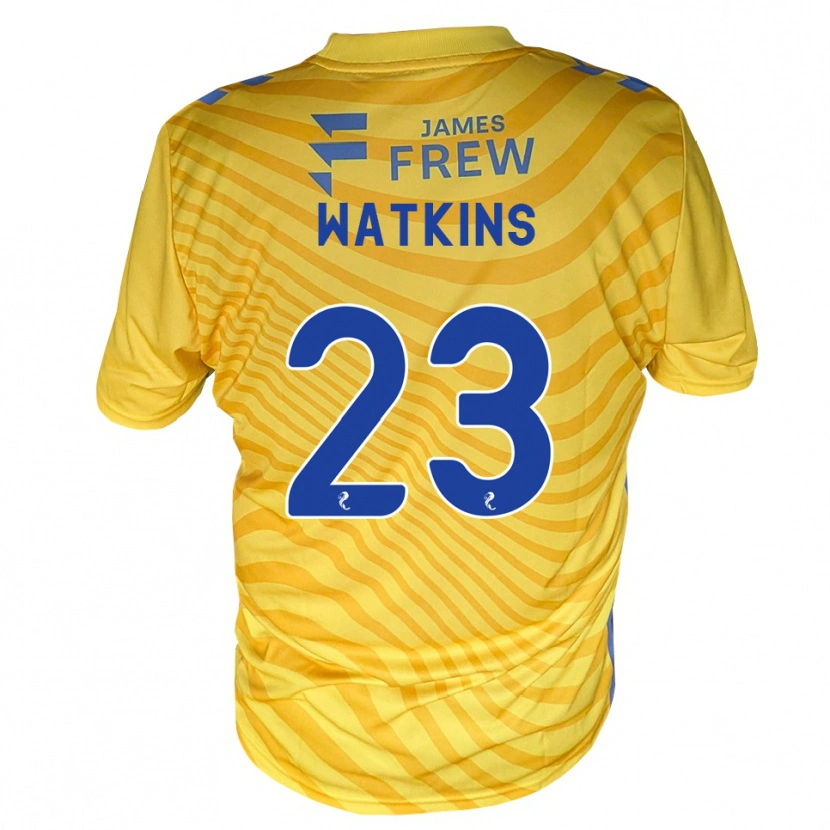 Danxen Women Marley Watkins #23 Royalblue Yellow Away Jersey 2026/27 T-Shirt
